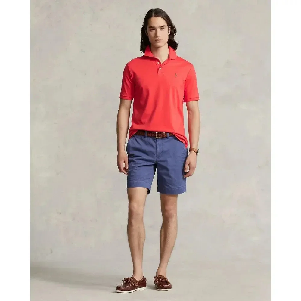 Polo Ralph Lauren Classic Fit Soft Cotton Polo Shirt Red Reef Size XL